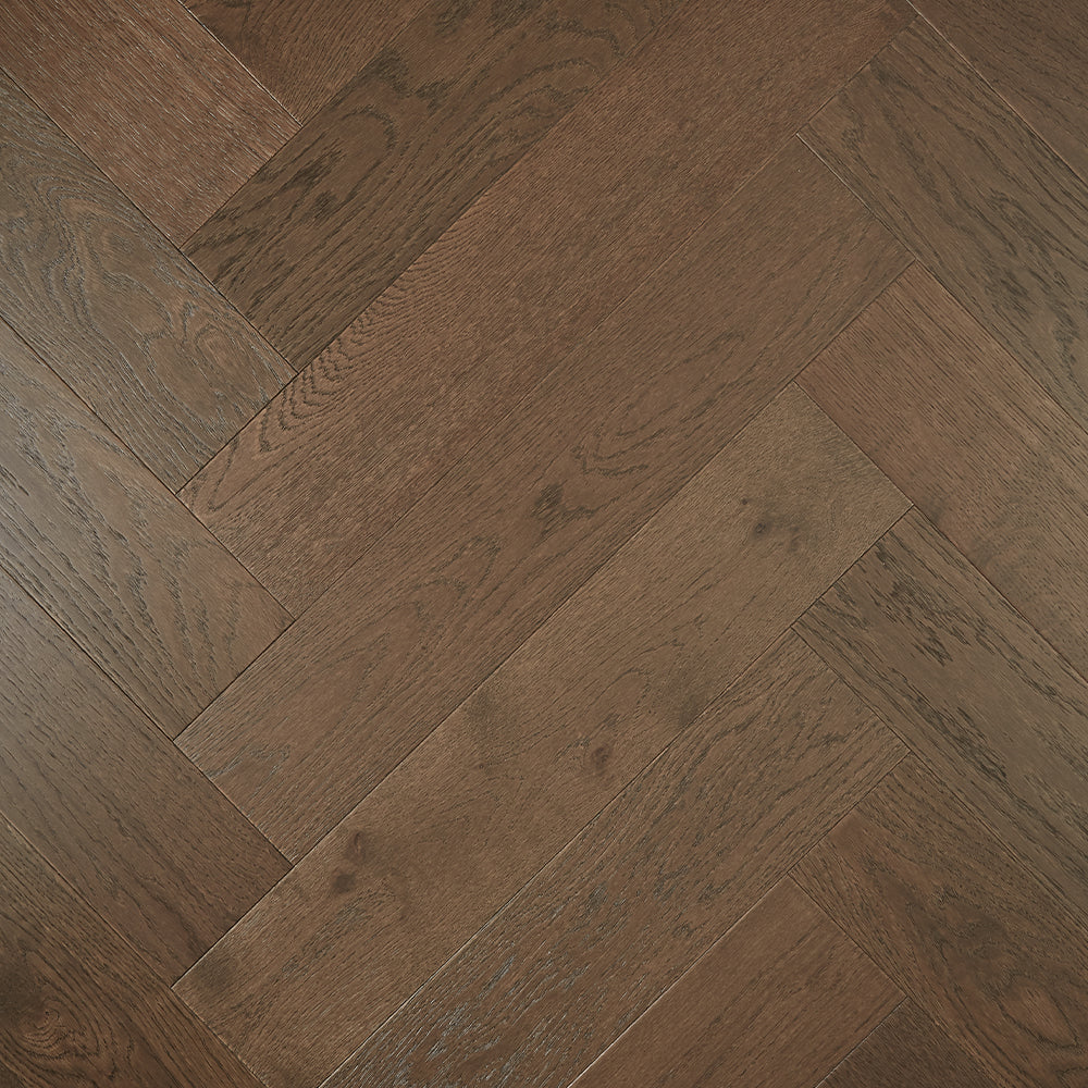 Herringbone Dark Brown